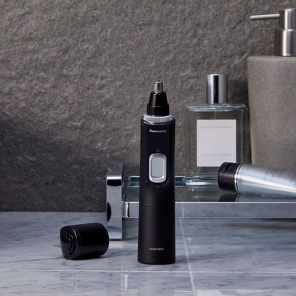 Panasonic ER-GN300-K503 Nasenhaarschneider Herren Nasen Ohren Augenbrauen Trimmer Wasserdicht Schwarz