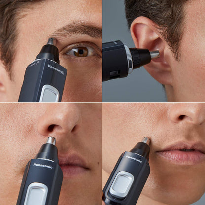 Panasonic ER-GN300-K503 Nasenhaarschneider Herren Nasen Ohren Augenbrauen Trimmer Wasserdicht Schwarz